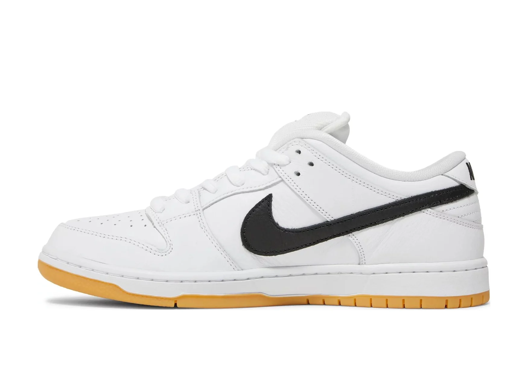 Nike SB Dunk Low Pro White Gum YENİ görsel 2