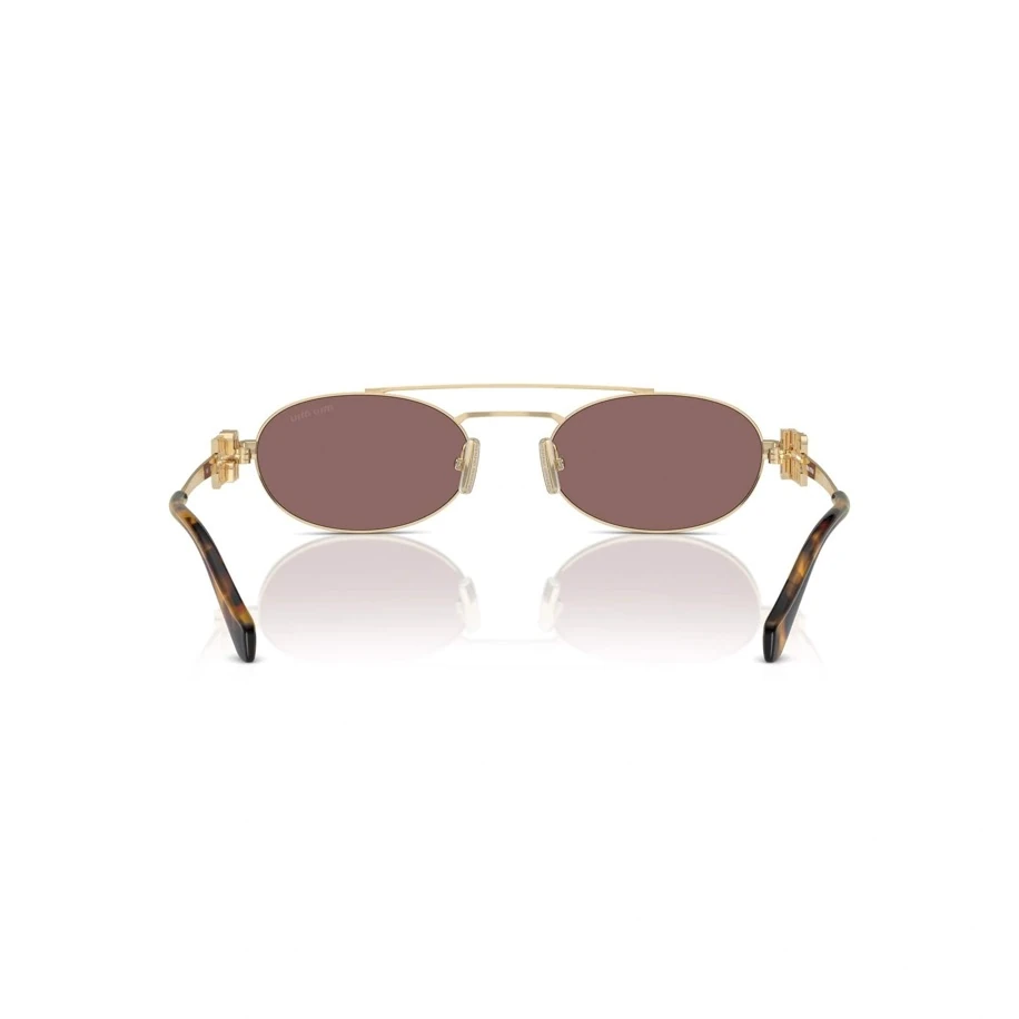 Miu Miu Gözlük Brown Gold görsel 3