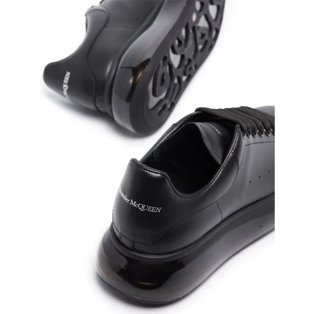 Alexander Mcqueen Black Shiny Sole görsel 2