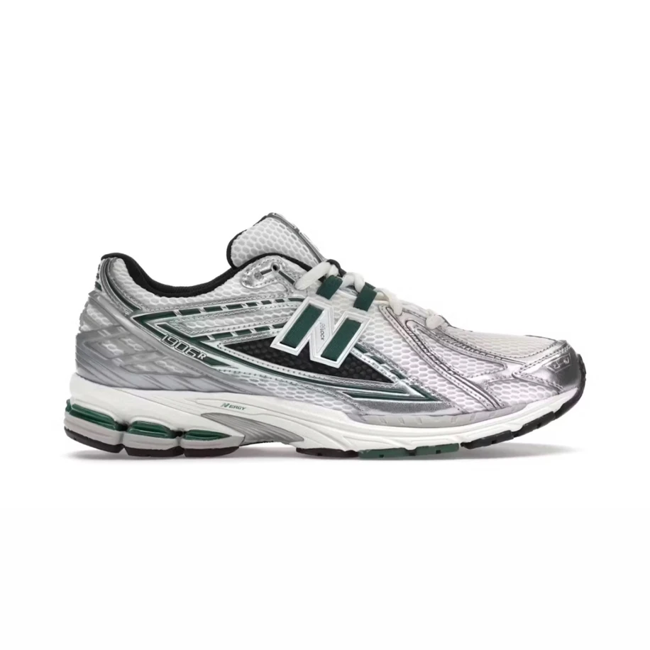 New Balance 1906R Silver Metallic Nightwatch Green