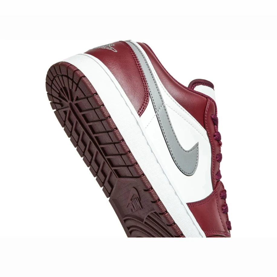 Jordan 1 Low White Bordeaux görsel 5