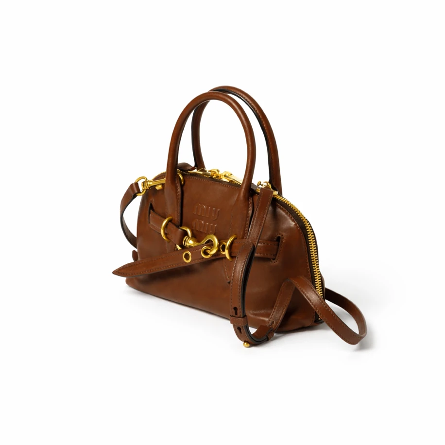 Miu Miu Aventure Nappa Leather Bag görsel 2