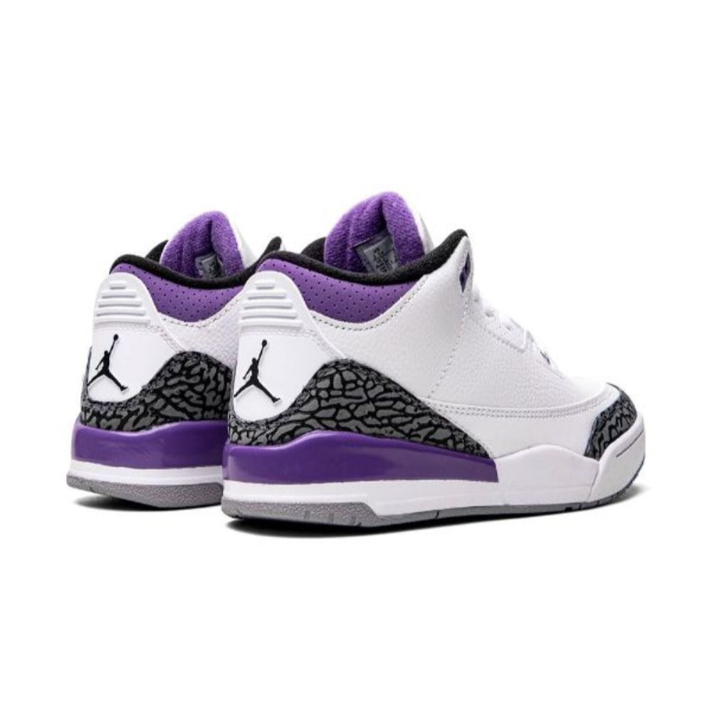 NIKE AIR JORDAN 3 RETRO DARK IRIS görsel 2