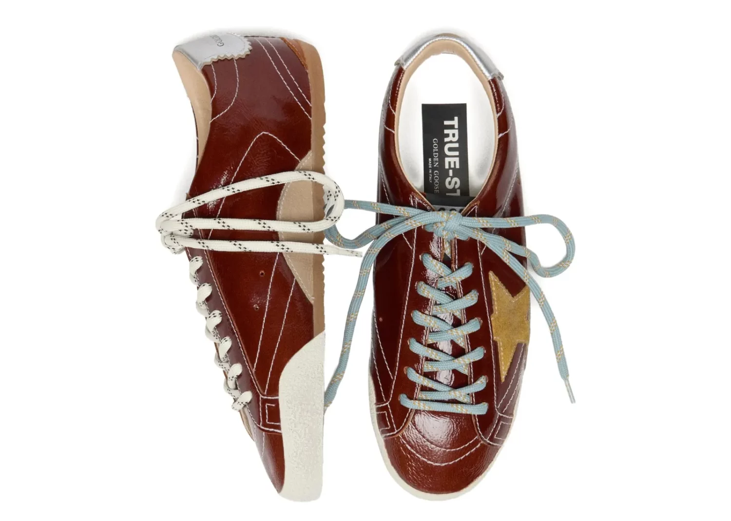 Golden Goose True-Star Burgundy görsel 3
