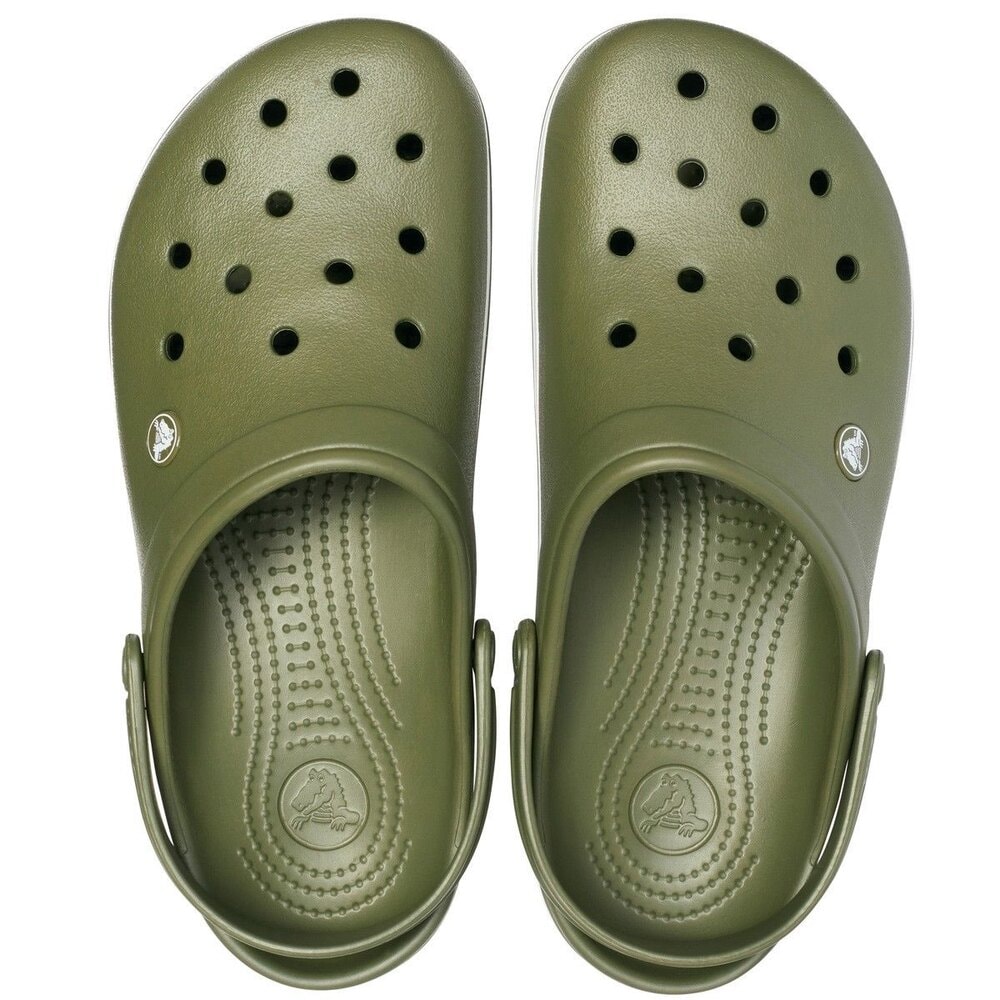 Crocs Crocband Army Green White görsel 3