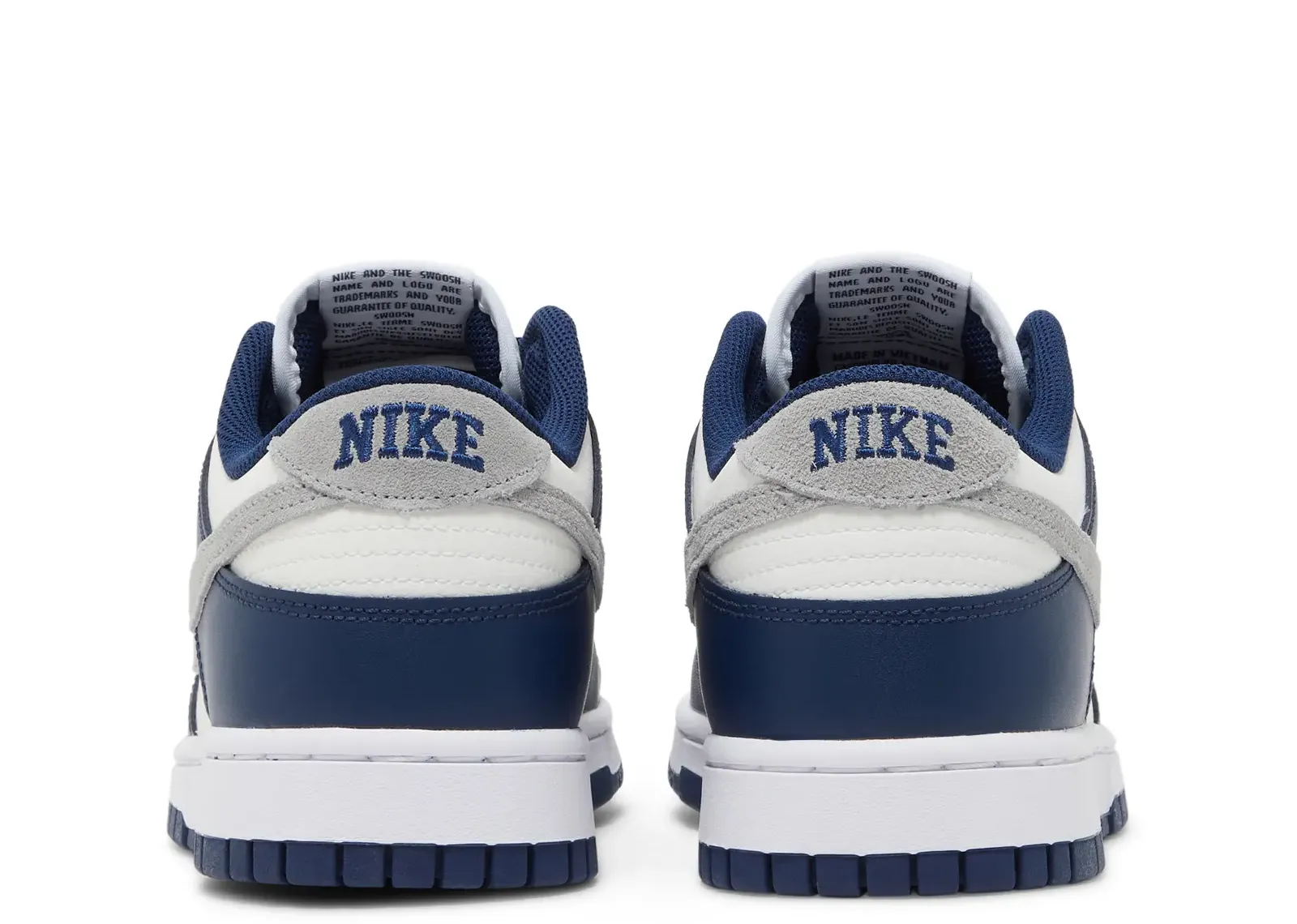 Nike Dunk Low Summit White Midnight Navy YENİ görsel 2