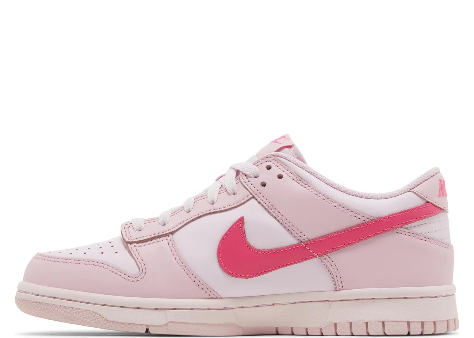 Nike Dunk Low Triple Pink YENİ görsel 2