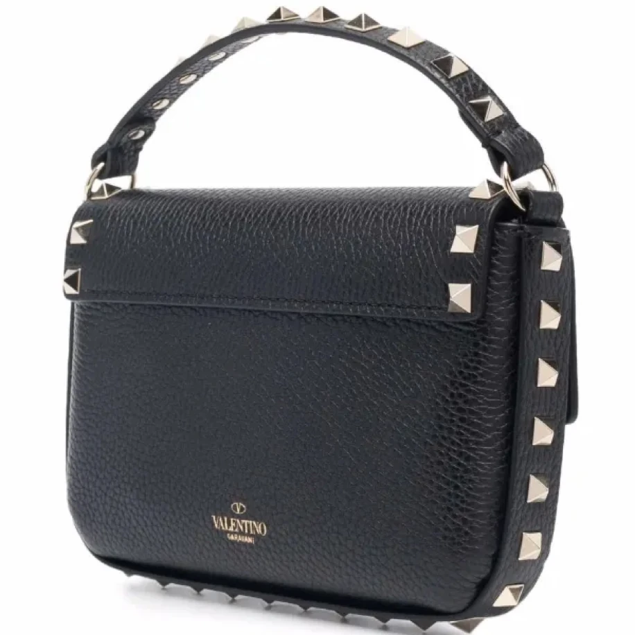 Valentino Garavani Rockstud Bag Mini Black görsel 3
