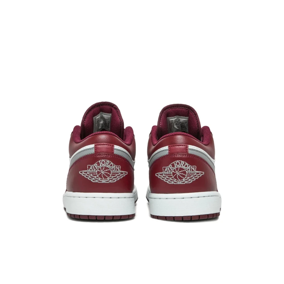 Jordan 1 Low White Bordeaux görsel 3