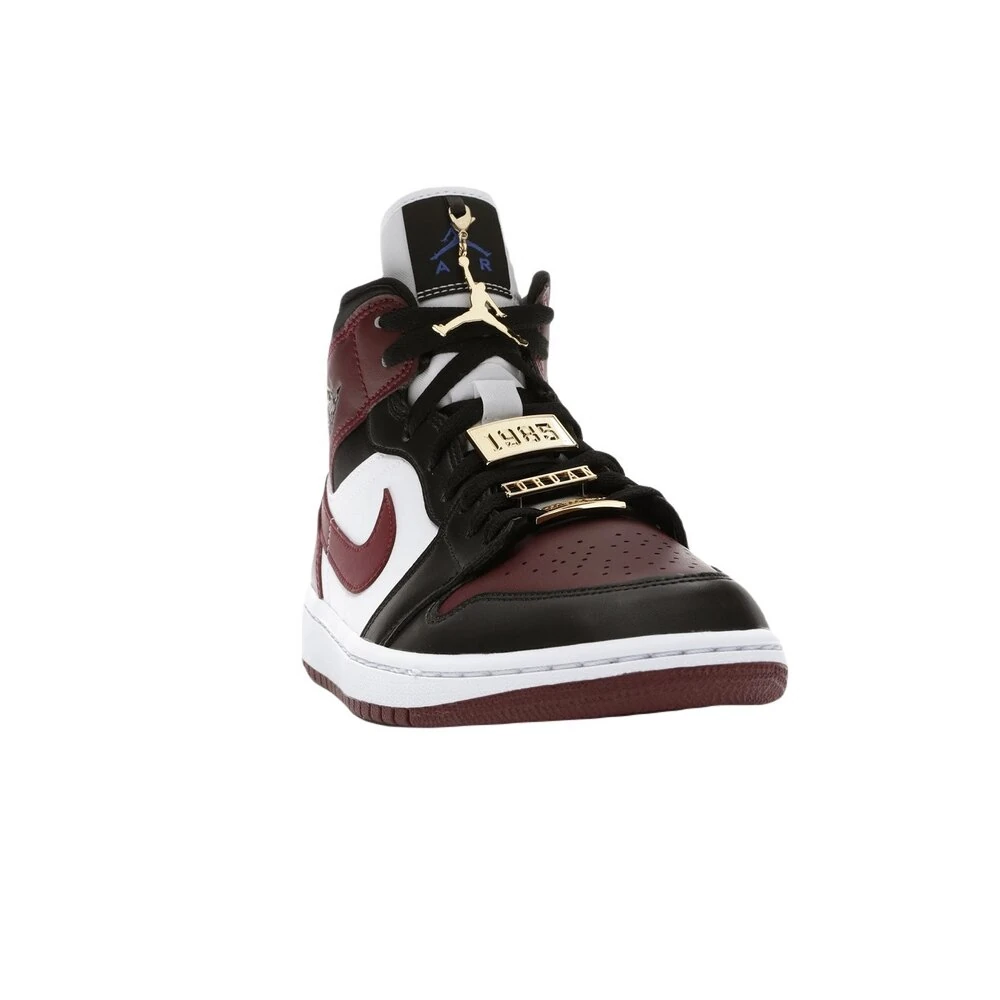 Jordan 1 Mid SE Black Dark Beetroot görsel 3