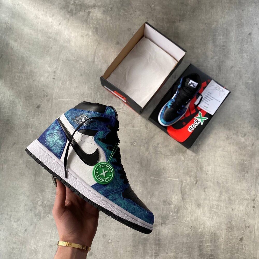 Air Jordan 1 Retro High Tie Dye görsel 2