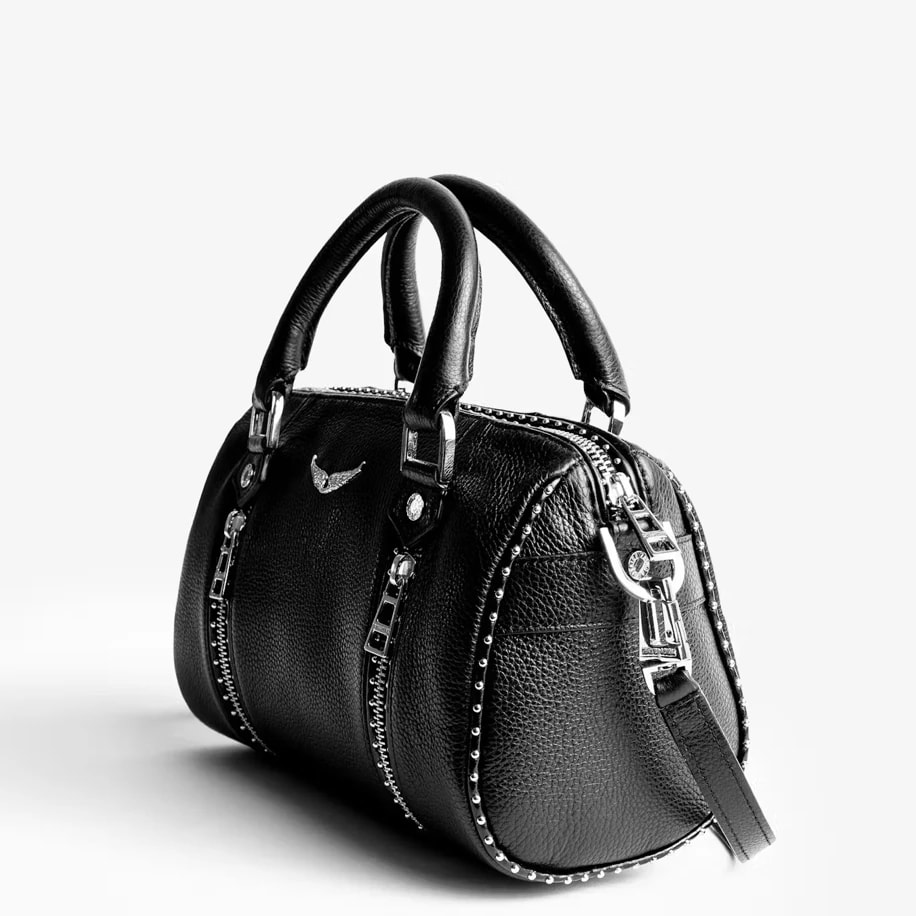 Zadig & Voltaire XS Sunny Studs Bag Black görsel 3