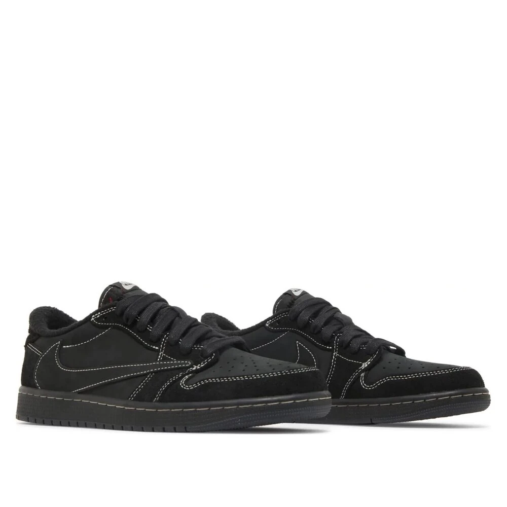Jordan 1 Low Travis Scott Black Phantom görsel 3